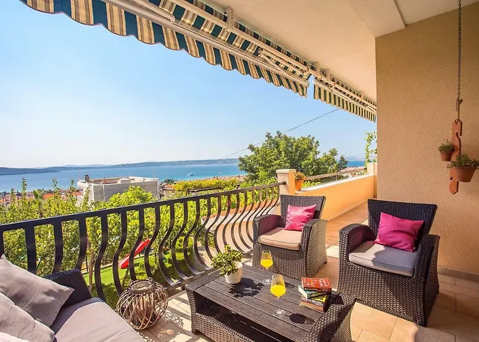 Paula With 7 Bedrooms, Heated 36sqm Private Pool, Jacuzzi, Gym And Sea Views Willa *